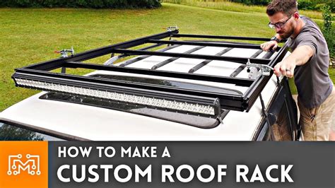 How To Make A Custom Roof Rack Youtube Roof Rack Car Roof Racks