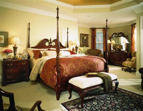 Cherry grove features many new items that have been designed to fill the needs of your home along with many proven winners that have existed since the very beginning. American Drew Cherry Grove 45th Pediment Poster Bedroom ...