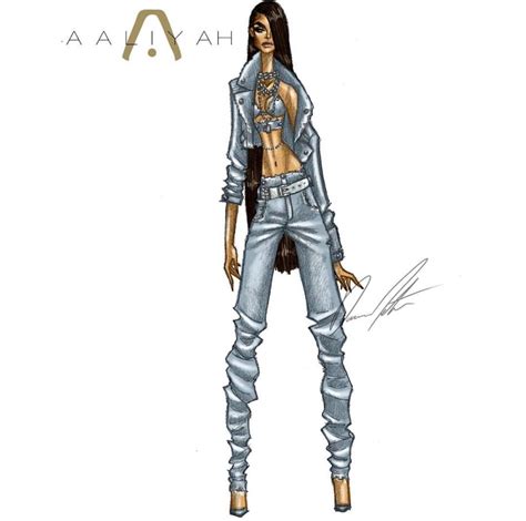 Illustrations By Trendy By Daren J Aaliyah Insta Fashion High