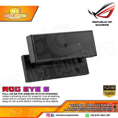Asus Rog Eye S Full Hd 1080p 60fps Auto Focus Webcam