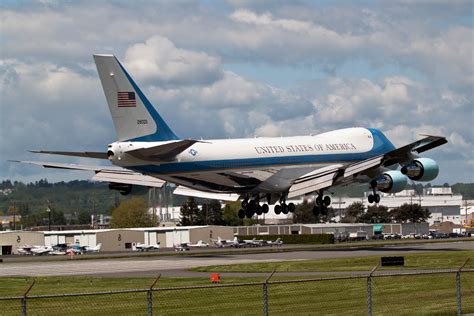 747 Air Force One Aircrafts Airliner Airplane Boeing Plane