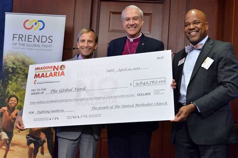 I believe thw is at a level. United Methodist Church contributes $9.6 million to Global ...