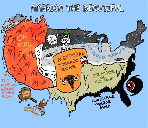 Us Stereotypes Map