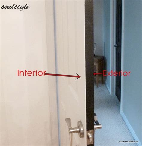 How to paint a door frame two colors. Black Interior Doors - soulstyle | Black interior doors ...