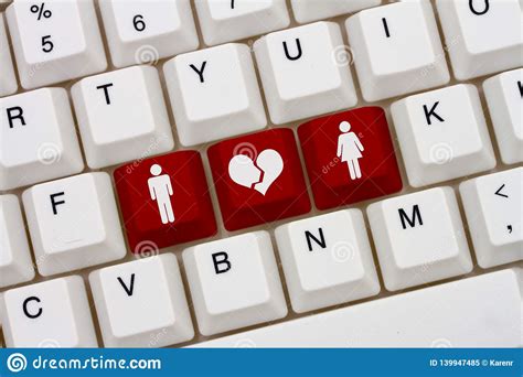 Dating On The Internet Gone Wrong Stock Image Image Of Message