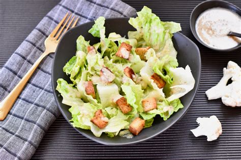 Add your favorite seasonings if desired. Oil-Free Vegan Caesar Salad Dressing made with Cauliflower