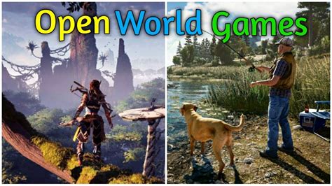 Top 5 Open World Games For Android Ios Open World Games Youtube