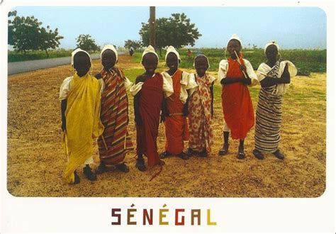 A Journey Of Postcards March 2015 Postcard Journey Senegal