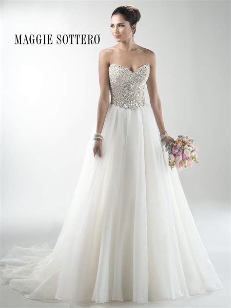 Maggie sottero divina ivory organza wedding dress gown 12. ESME MARIE by Maggie Sottero Wedding Dresses | Wedding ...