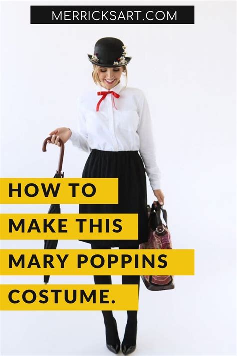 Homemade Mary Poppins Costume Diy Diy Cares