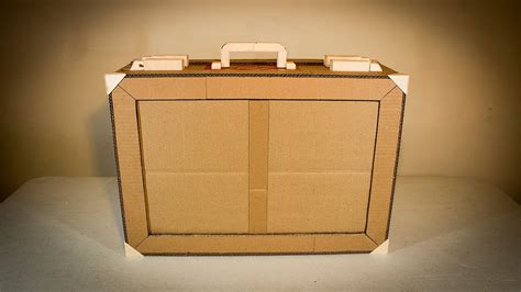 How To Make The Ultimate Suitcase From Cardboard Drawertoolbox