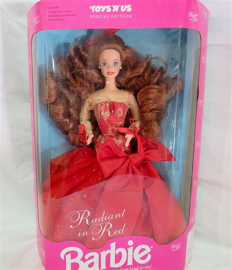 Mattel Barbie Collector Doll Toys R Us Special Edition Radiant In Red Uk Toys And Games