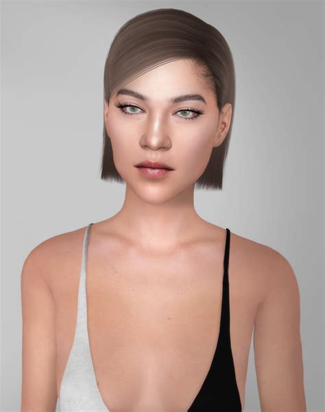 Lana Cc Finds Sims 4 Face Skin Overlay Male Female By Tifa Dubai Khalifa