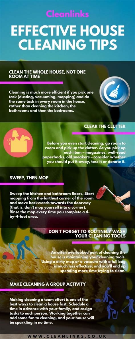 Effective House Cleaning Tips