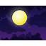 Full Moon On Cloudy Sky 418190 Vector Art At Vecteezy