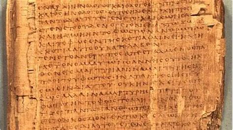 Los Fragmentos De Evangelio Más Antiguos Del Mundo