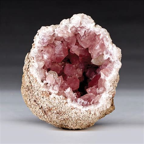 Pink Amethyst Large Natural Geode 32 X 27