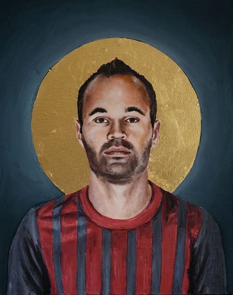 Andrés Iniesta Arte De Fútbol Carteles De Fútbol