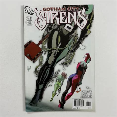 Gotham City Sirens 26 Harley Quinn Catwoman Poison Ivy 2011 Dc Comics