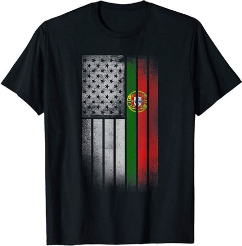 Portugese American Flag Half Portugese Half American Shirt In 2020