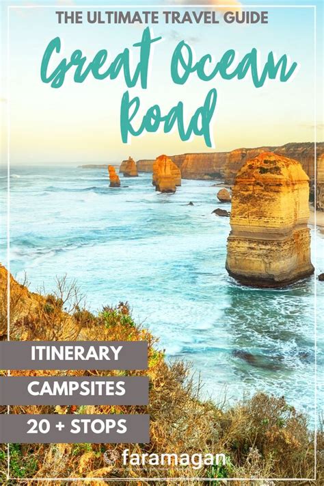 Great Ocean Road Itinerary 20 Stops Map And Campsites Faramagan