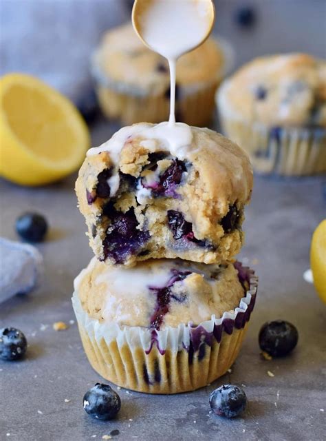 Vegan Blueberry Muffins Gluten Free Easy Elavegan