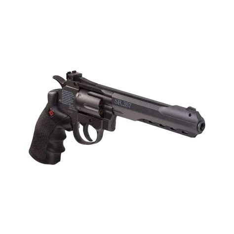 Revólver Crosman Co2 Sr357 Black Full Metal 45mm Prime Guns