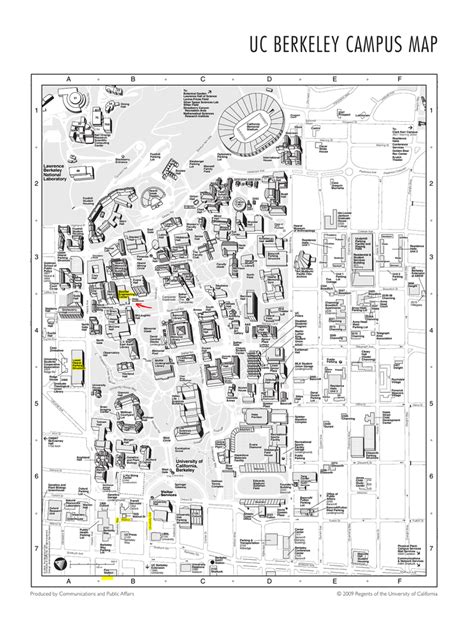 28 University Of California Berkeley Map Map Online Source