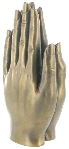 Praying Hands Bronze Sculpture 16 Cm Bronze Ts