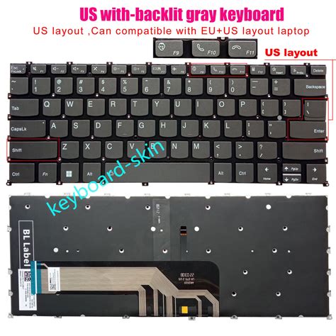 New Us Backlit Keyboard For Lenovo V14 G2 Alcv14 G2 Ubuy India