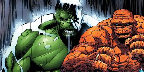 Hulk Reveals Why Thing Can Never Beat His Greatest Villain