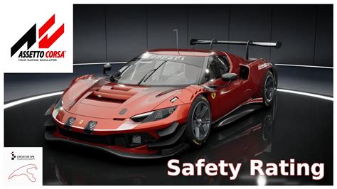 Assetto Corsa Competizione Twenty Minute Safety Rating Race YouTube