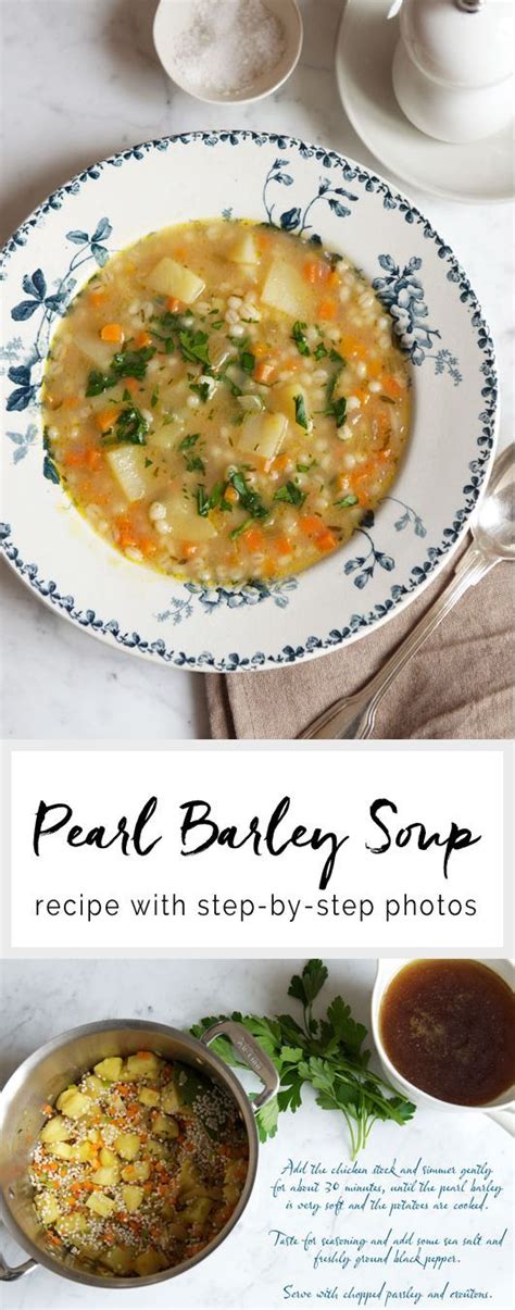 Made with tender chunks of beef roast, nutritious whole grain barley, fresh veggies and a deliciously seasoned broth. Vegetable Barley Soup in 2020 | Vegetable barley soup ...