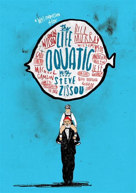 The Life Aquatic With Steve Zissou Film Poster Etsy