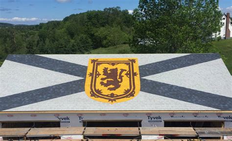 What kind of roofing do you use in nova scotia? Nova Scotia Roofer Honors Veterans with Amazing Shingle ...