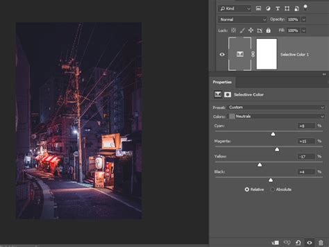 How To Edit A Night Scene In Photoshop Psd Stack