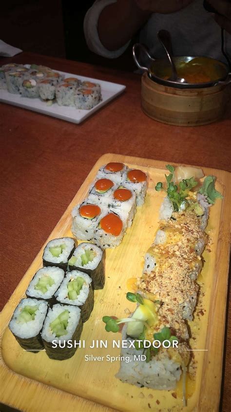Sushi Jin - Silver Spring Maryland Restaurant - HappyCow