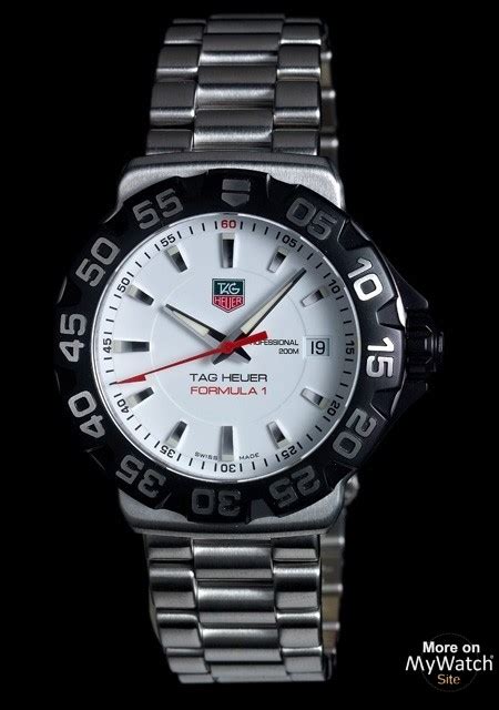 In conventions of sign where zero is considered. Watch TAG Heuer FORMULA 1 | FORMULA 1 WAH1111.BA0850 Steel ...
