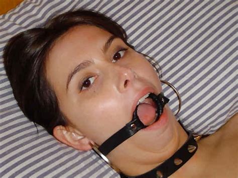 Sexy Lingerie Rubber Leather Open Mouth Gag Oral Fetish Slave Bondage My Xxx Hot Girl