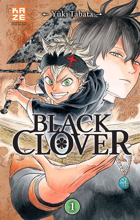 Black Clover Tome 1 Manga Shonen Kaze Black Clover