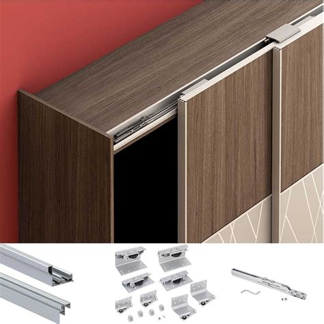 Space Plus Sliding Wardrobe Track Kit Space Plus Sliding Wardrobe