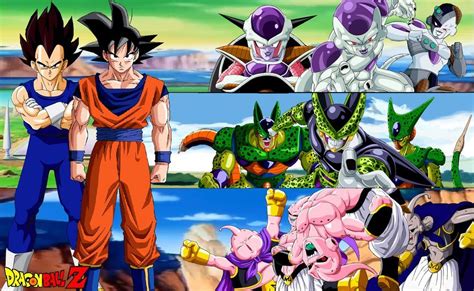 Dragonball Z Sagas; Frieza, Cell & Majin Buu (With images) | Dragon
