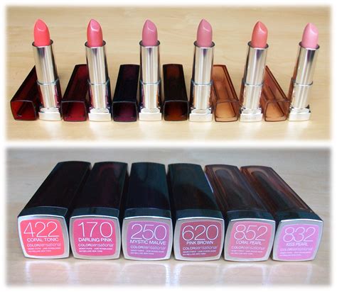 Affordable Treats Maybelline Colour Sensational Lipsticks Review