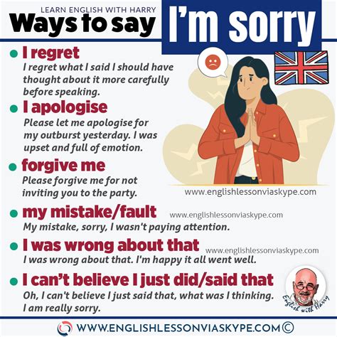 How To Say Sorry In English • Learn English With Harry 👴