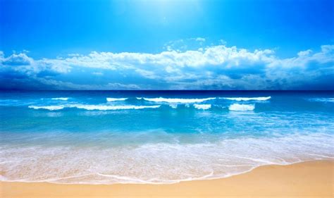 Blue Beach Wallpapers Top Free Blue Beach Backgrounds Wallpaperaccess