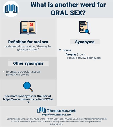 Oral Sex 25 Synonyms