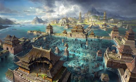 Final Fantasy Ruins | Fantasy landscape, Fantasy art landscapes, Fantasy concept art