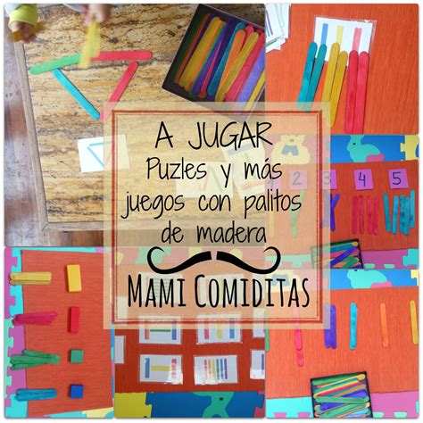 Aprende y practica matemáticas 1º eso, preguntas con solución, miles de ejercicios distintos, números naturales, enteros, decimales, fraccciones, potencias y. Mami Comiditas: A jugar: Puzles y mas juegos, con palitos ...