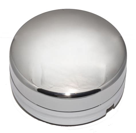 Buy New Rear 17 Inch Steel Wheel Chrome Hub Center Cap Replacement for