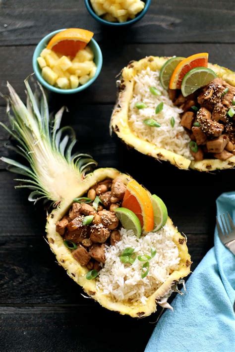 Mix all ingredients for the sriracha mayo in a small bowl. Pineapple Chicken Teriyaki Bowls in 2020 | Pineapple ...